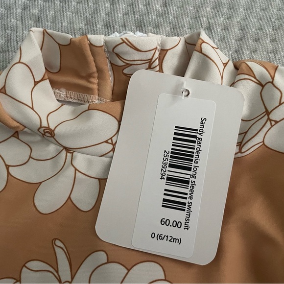 sweet sweet honey hawai’i girls long sleeve swimsuit BNWT - Picture 2 of 3